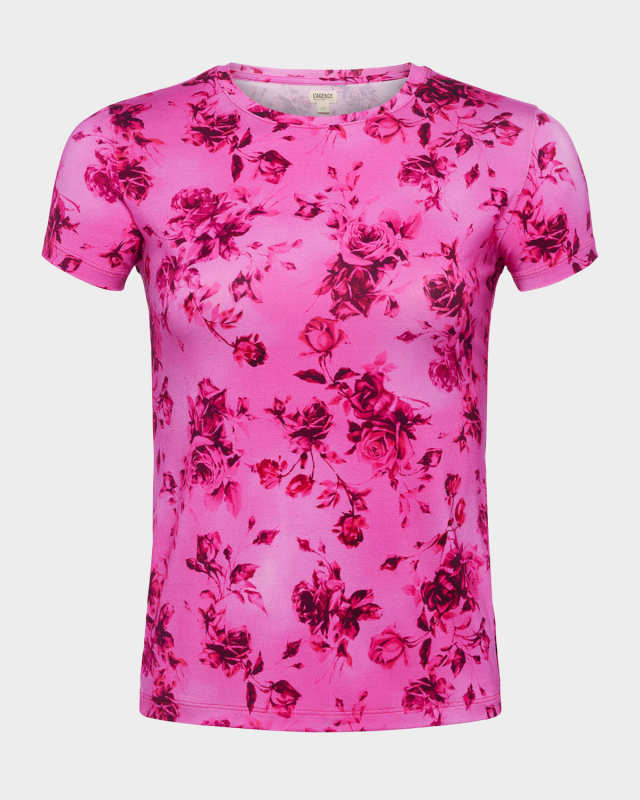 Ressi Short-Sleeve Rose Tee